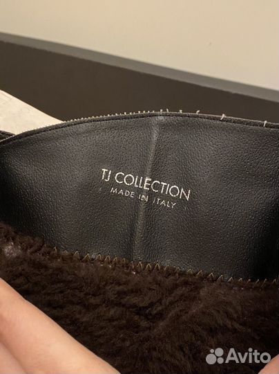Сапоги зимние tj collection натуральная кожа