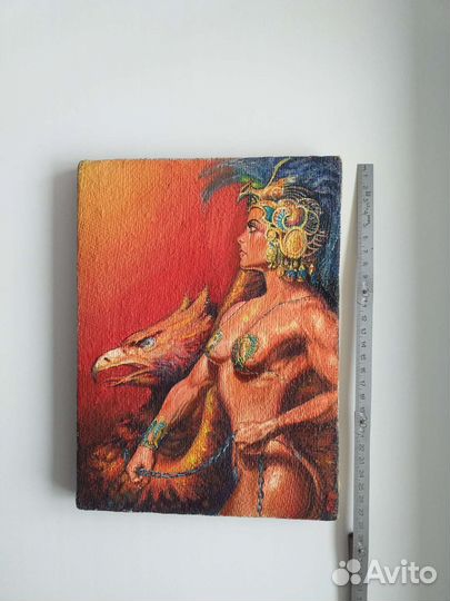 Картина масло 90е годы