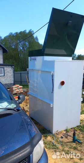 Установим септик с завода за 1 день в Москве и мо