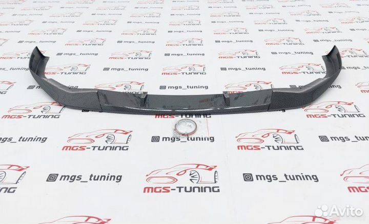 Губа 5-series G30 Рест. M-Perfomance под карбон