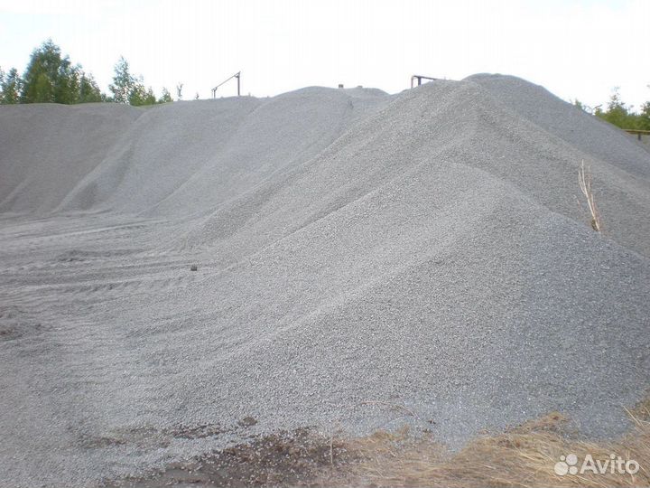 Щебень с карьера