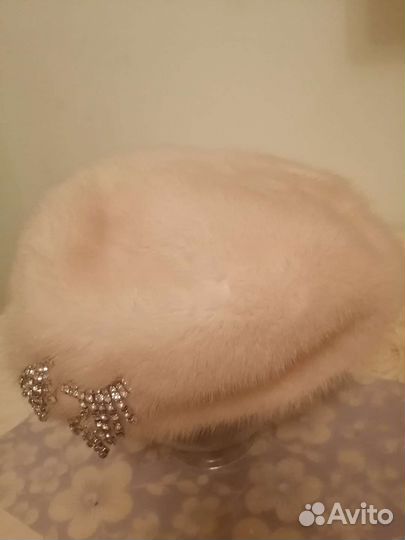 Норковая шапка-берет Claudia Litz