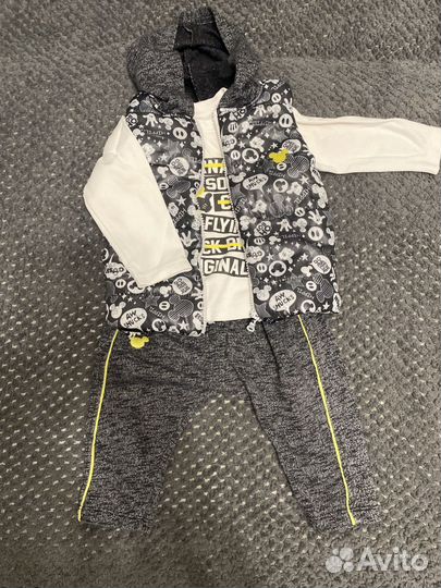 Вещи пакетом на мальчика 74 80 на машьчика