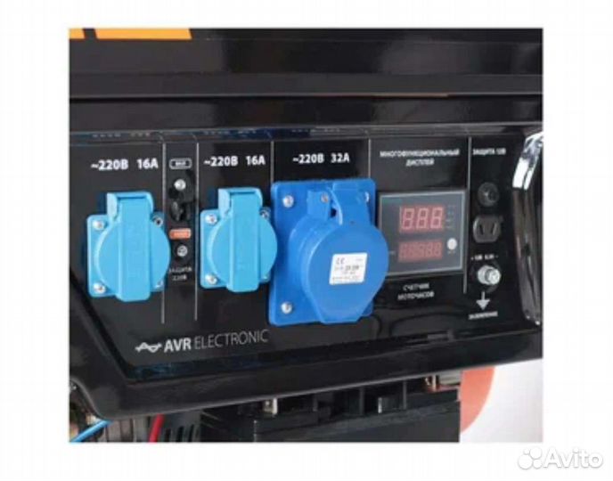 Бензиновый генератор patriot GP 6510, (5.5 квт)