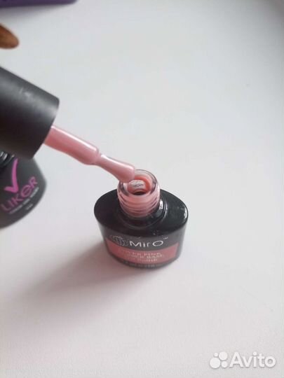 Гель лак типсы кисти база топ