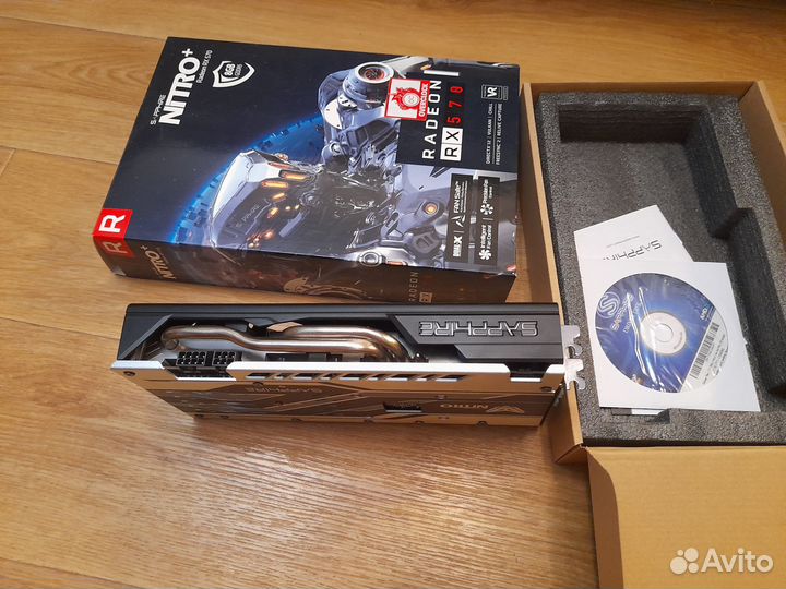 Видеокарта Sapphire Nitro+ RX570 8GB