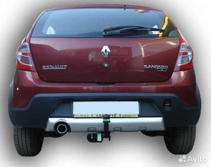 Фаркоп Рено (Renault) Sandero Stepway 2008-2014