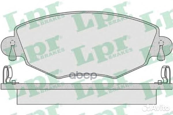 05P865 Колодки тормозные ford mondeo 0007/jagu