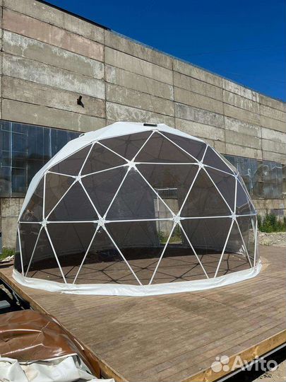 Сборка / монтаж глэмпинга / геокупола
