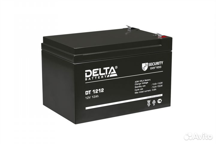DT 1212 аккумуляторная батарея 12В/12Ач