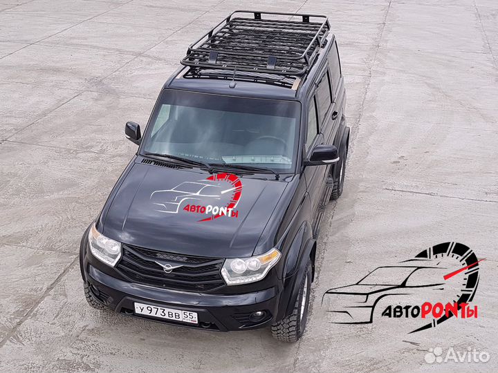 Багажник УАЗ Патриот 3163 экспедиционная корзина