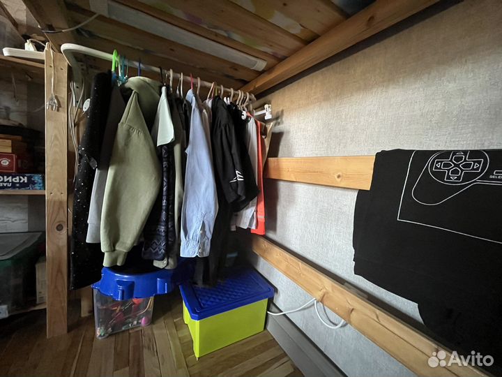 Кровать-чердак в виде Домика