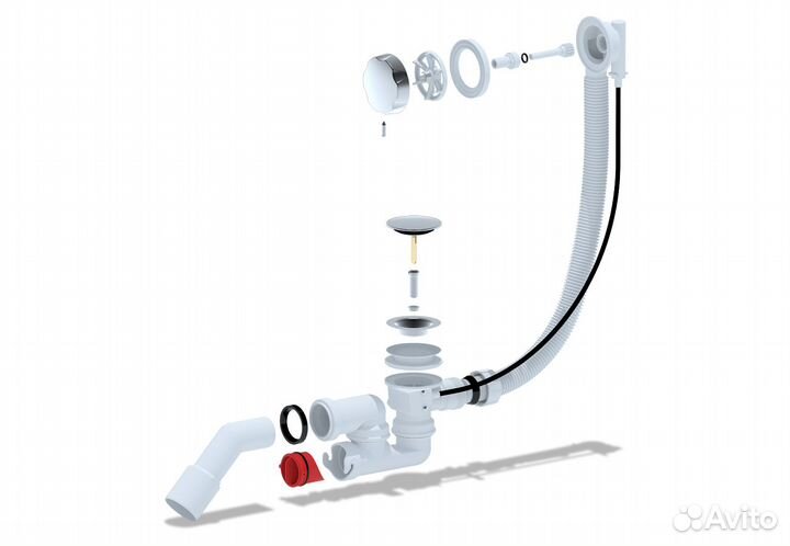 Ванна акрил 160х90 Aquatek Дива DIV160-0000001 ле