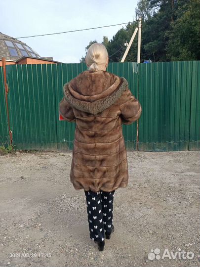 Шуба новая, норковая 44-46