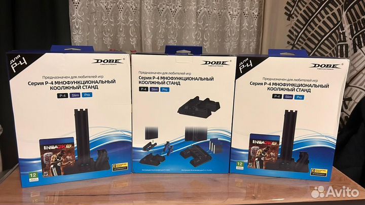 Станция с функцией охлождения PS4 / Slim / Pro