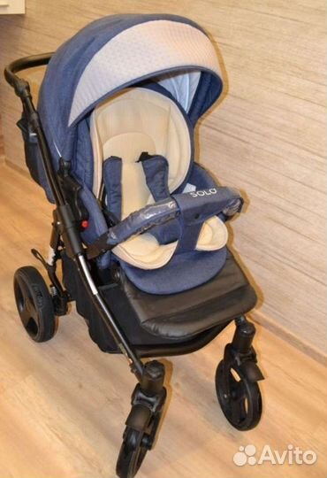 Коляска 3 в 1 rudis solo