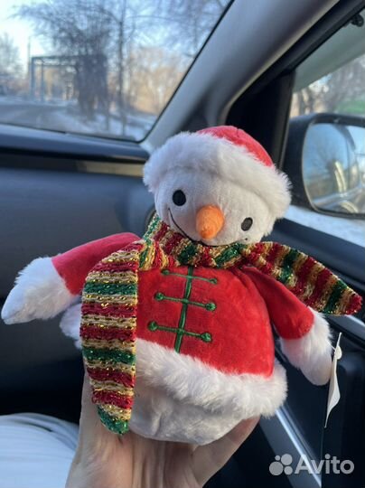 Снеговик игрушка украшение (декор) новогодняя