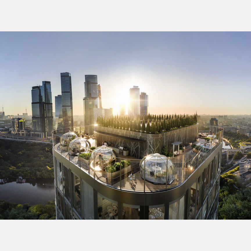 1-к. квартира, 51,3 м², 7/46 эт.