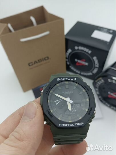 Часы Casio G-Shok GA-2100 хаки