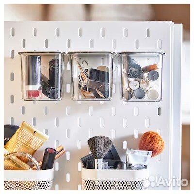 Skadis Скодис IKEA 3 шт контейнеры с крышкой