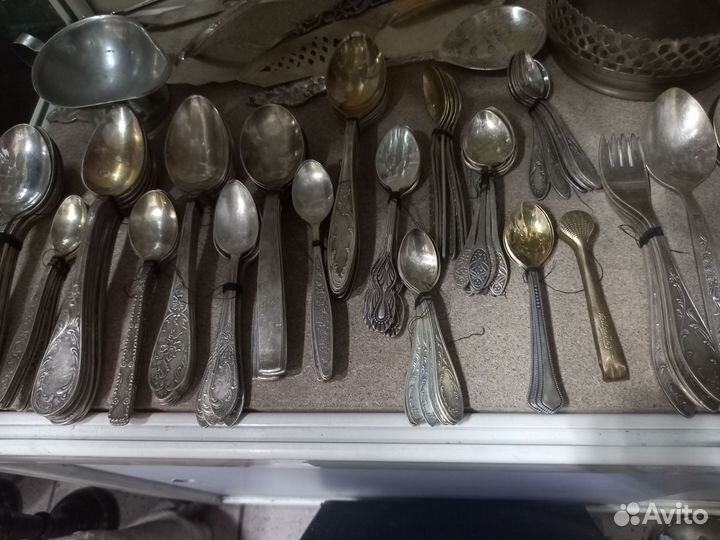 Столовые приборы СССР мнц