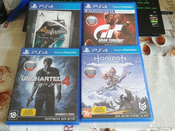 Игры для приставок ps4 бу