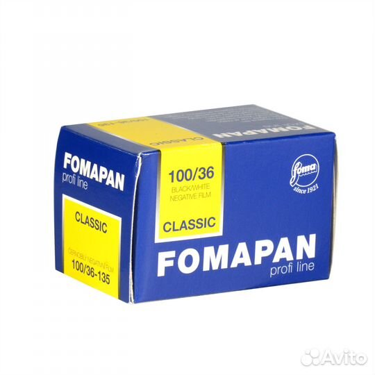 Фотопленка Fomapan 100 135/36