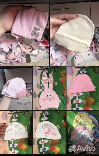 Одежда для малышки от 0 до года и более