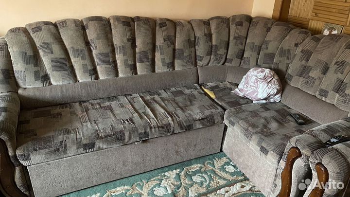 Диван и кресло (не раскладное)