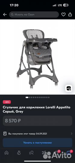 Стульчик для кормления