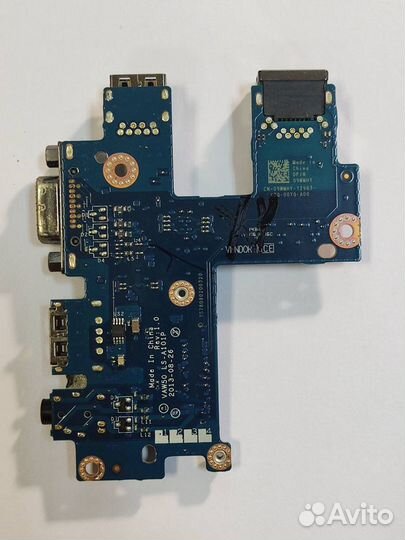 Доп. плата dell E5540 USB, аудиопорта, VGA, RJ45