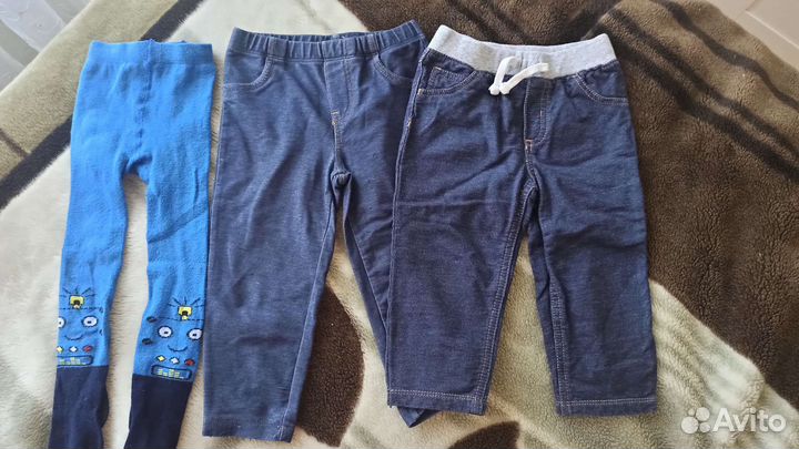 Большой пакет вещей на мальчика 1-2 года