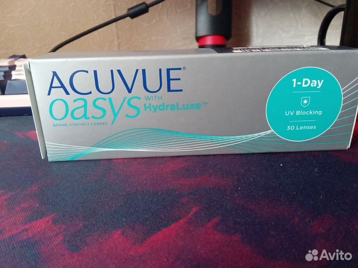 Линзы контактные acuvue oasys 1 day