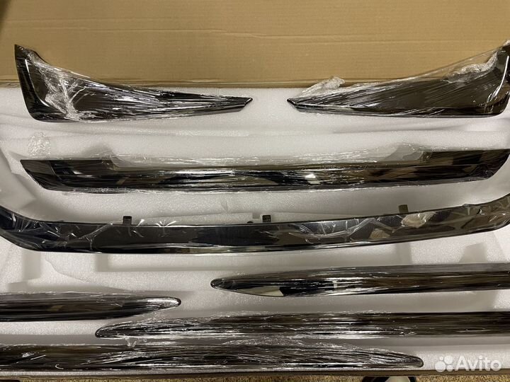 Lexus LX570 2015+ Хром комплект Black Vision L6GY2