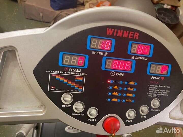 Беговая дорожка winner sport alpha