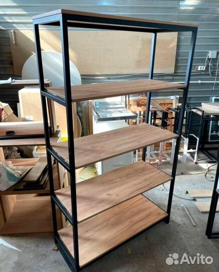 Стеллаж металлический Loft