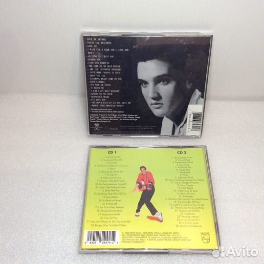 CD диск Elvis Presley (Цена за всё)