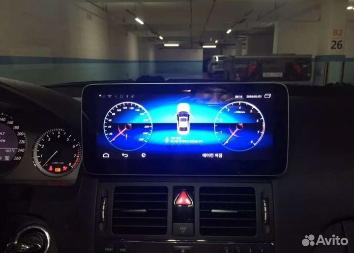 Штатная магнитола Мерседес C-класс w204 андройд