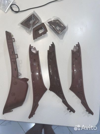 Комплект накладок салонных ручек bmw f10