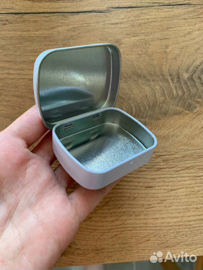 Баночки жестяные, 72 штуки