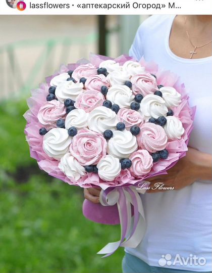 Сладкие букеты из зефира подарочные