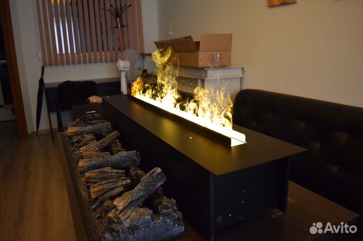 Камин с эффектом 3D Cassette 1000 Panel или дрова