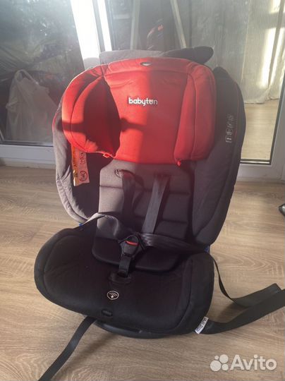 Автокресло isofix babyton 1,2,3