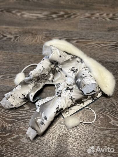 Зимний комбинезон для маленькой собачки