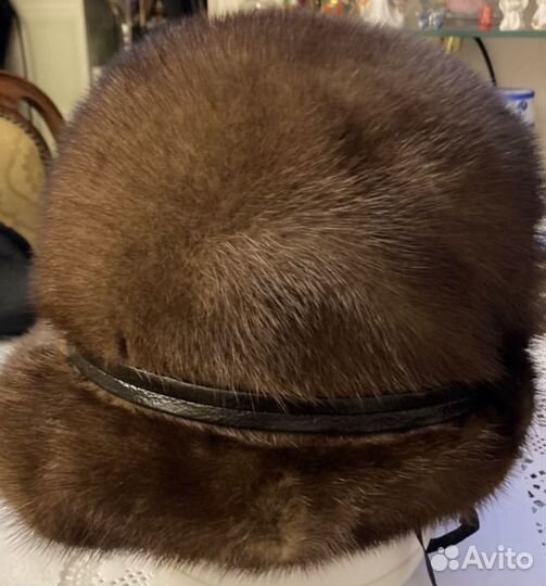 Шапка норковая женская