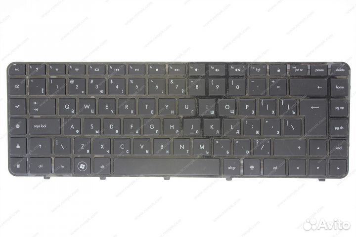 Клавиатура HP Pavilion DV6-3000 (черная) дефект