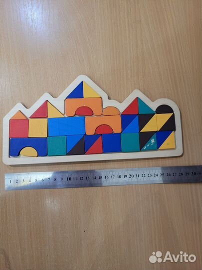 Пазлы деревянные