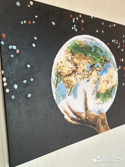 Готовая картина по номерам