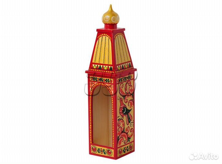 Футляр штоф пучужская роспись Подарочный (41639)