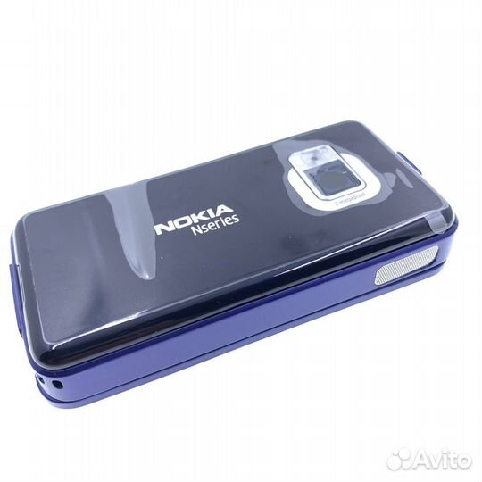 Корпус Nokia N81 8gb чёрн/синий + клавиатура